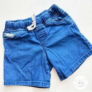 Carter's Denim Elastic Waist Shorts 24M